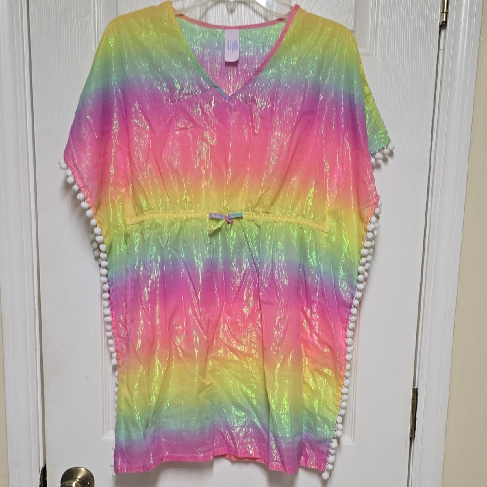 More Than Magic Iridescent Coverup with White Trim